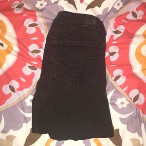 American Eagle black jeggings